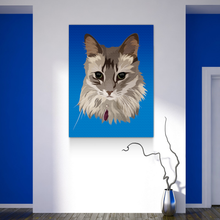 Load image into Gallery viewer, Pet Art - Custom Wall Canvas Prints Of Your Pet